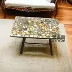 Natural Agate Coffee Table Top Agate Stone Center Table Top Home Decor