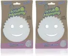 Scrub Daddy Dual-Sided Sponge and Scrubber- Scrub Mommy Dye Free - Scratch-Free