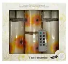 Ashland 9pc Sunflower LED Candle Set with Remote