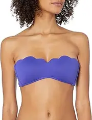 [Seafolly] Women's Petal Edge Bustier Bandeau Bikini Top Swimsuit