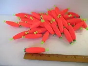 50 2.5" FISHING BOBBERS Medium Cigar Floats Weighted Foam Snap on Float Choice