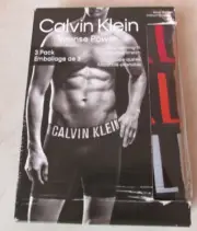 NEW Calvin Klein Intense Power 3 PACK Micro BOXER BRIEFS MENS XS Black $64.50