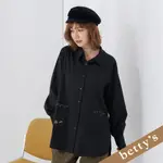 BETTY’S貝蒂思(25)小松果雙口袋襯衫(共二色)