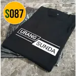 時尚男士女士 T 恤 KATA 30S L XL S087 SUNDA