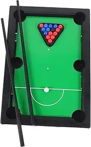 KICHOUSE 1set Mini Pool Table for Boys and Girls Compact Tabletop Billiards Game Smooth for Family Fun and Skill Development Indoor Plaything