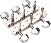 KAILIKETIY 6 String Guitar Tuning Pegs Guitar Cable Tuner Guitar Tip Guitar Tuners Guitar Knob Guitar Nut Acoustic Pins Hooks Knobs Tone 3l3r Tuning Pegs Keys Bass Guitar Pegs Guitars Silver