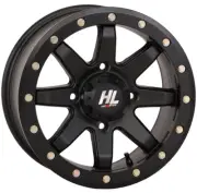 High Lifter by STI HL9 Beadlock 14x7 ATV/UTV Wheel - Matte Black (4/156) - 6+1