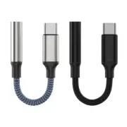 USB Type C to 3.5mm Jacks Headphone Adapter Auxs Sound Earphone Cable for Phone