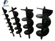 Post Hole Digger Auger Ground Drill Cast Steel Bit 100mm 150mm 200mm 300mm