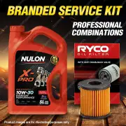 Ryco Oil Filter 5L XPR10W30 Engine Oil Service Kit for Peugeot 206 CC Cabriolet
