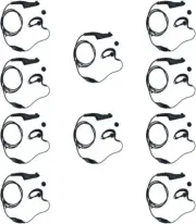 Earpiece Headset for Motorola APX6000 APX8000 APX900 XPR6580 XPR 7350 7350e 7380