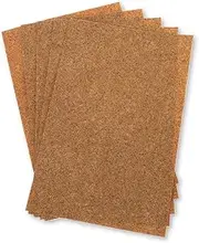 Leona Co 5PCS Gravel Liner Paper for Bird Cage, 43cm x 28cm Bird cage Liner Paper-Gravel Paper Special for Bird Cage in Sea Sand, Parrot Cage Sandpapers Cushion Pad Pet Bedding Accessories