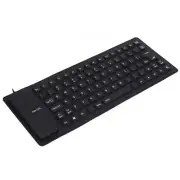 85 Keys Silicone Keyboard Fully Sealed Design Lightweight Portable for PC