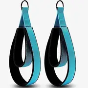 Pilates Straps 1 Pair Pilates Double Loop Straps Yoga Straps Pilates Stretch Strap Resistance Band Grip Straps 2 Loops In One Yoga Strap