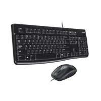 在飛比找momo購物網優惠-【Logitech 羅技】MK120 有線鍵盤滑鼠組(920