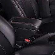 Armrests Car Armrest Centre Console Storage Box for Chevrolet for Cruze for Holden for Cruze 2009-2015 Cup Holder Dual Layer Armrest Box (Color : Black Red)
