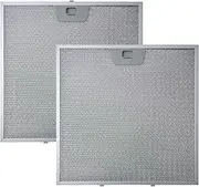 WB02X24872 Range Hood Filter Compatible with GE Range Hood Grease Filter JVW5301EJ1ES JVW5301SJ1SS Replace PD00042306 4454446 AP5986227-11.92 x 11.81 x 0.39 Inche，2pack