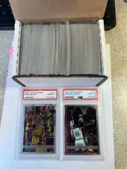 1997-98 Topps Chrome Basketball Set Duncan RC PSA 9, Jordan PSA 8, Bryant PSA 8