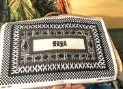 FIJI ISLANDS TIKI HANDMADE & PRINTED IN FIJI Placemats 18” X 12” Set Of 6