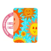 abbyrose Sundaze MagSafe Card Holder Pocket for iPhone 12 13 14 15 16 Pro Max
