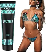 Onyx Booster Solarium Cream with Tanning Accelerator - Sun and Tanning Bench Cream for Quick Tan Without Self-Tanner