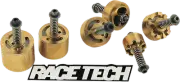 RACE TECH FEGV 4301 Gold Valve Cartridge Fork Emulators for Damping Rod Forks -
