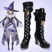 Honkai: Star Rail Herta Cosplay Boots Height-Increasing Platform Heels Shoes New