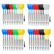 12Pcs Soft Tip Darts with 100pcs Darts Tip for Indoor Electronic Dartboard Game
