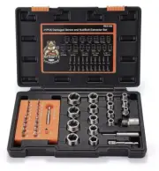 Rexbeti 41 Pc Impact Bolt Extractor & Screw Remover Set Includes Bolt Extractors