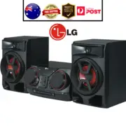 RMS 300W Bluetooth Mini HiFi System FM Radio CD Player Jukebox USB Port AUX Jack