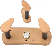 TWTCZOZ Wall Mounted Holder Hook for Guitars with Hygrometer And Wood Stand, style A