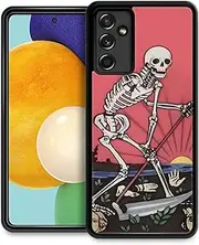 CARLOCA Compatible with Samsung Galaxy A14 5G Case,Death Tarot Pattern Design for Girl Boy Shockproof Anti-Scratch Case for Samsung Galaxy A14 5G
