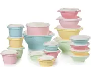 Tupperware Servalier Starburst Seal COMPLETE 36 pc Pastel Large Everything Set