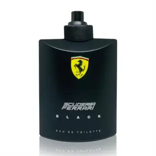 FERRARI 法拉利 黑色法拉利男性淡香水 125ml (Tester環保紙盒版) 現貨 蝦皮直送