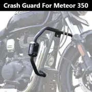 "CRASH GUARD, BLACK" FIT FOR ROYAL ENFIELD METEOR 350