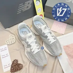 現貨✨帝安諾 實體店面 - New Balance 327 焦糖底 灰綠 麂皮 淺灰 雲霧灰 元祖灰 MS327KA1【APP下單享4%點數】