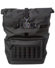 MCM Roll Top Nylon Backpack