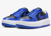 Air Jordan 1 Elevate Low Black/Hyper Royal Women's Shoes DH7004-004 Sz 6 & 7w