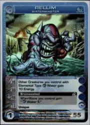 (cc1025) RELLIM Chaotic Card (Courage 95 Power 85 Wisdom 65 Speed 15 Energy 55)
