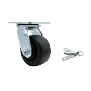 4 Inch SS Polyolefin Swivel Caster with Ball Bearing and Swivel Lock SCC