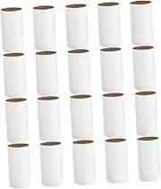 OFFIGAM 20pcs Boys and Girls Handmade Art Paper Tubes Unfinished Paper Rolls for Painting Drawing Graffiti Bulk Craft Supplies