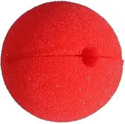 Foam Clown Nose,Red Clown Nose,Halloween Masquerade Cosplay Costume Assecories,50mm