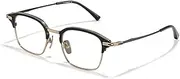 [HCHES] Titanium Glasses Frame Men Square Eyewear Male Full Eyeglasses Frames