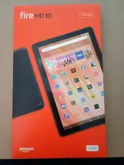Amazon Fire HD 10 (13th Generation) 64GB, Wi-Fi, 10.1" - Black (with Lockscreen