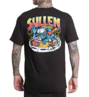 Sullen Clothing "Weirdo Skate" Mens tee Art Collective tattoo Black