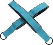 WOONEKY 2pcs Yoga Straps Elastic Yoga Belt Hand Resistance Bands Elastic Workout Bands Yoga Elastic Band Training Combination Elastic Bands for Exercise Yoga Resistance Rope