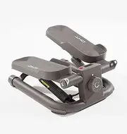 DHT,Stair Stepper with Resistance Band and Calories Count, Mini Stepper for Exercise，Health & Fitness Exercise Stepping Machine for Exercise Fitness Office Home Workout Equipment