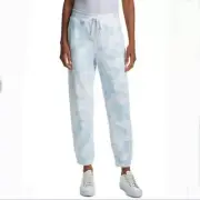 Rails Kingston jogger sweatpants knit light blue tie dye cozy women new XL