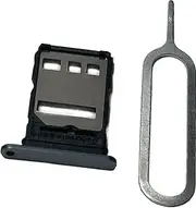 OEM Dual Sim Card Tray Slot Holder Compatible with Honor Magic 5 Lite RMO-NX3 Silver