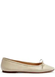 Aeyde Delfina Leather Ballet Flats - Cream - 36 (IT36/ UK3) 36 (IT36/ UK3)